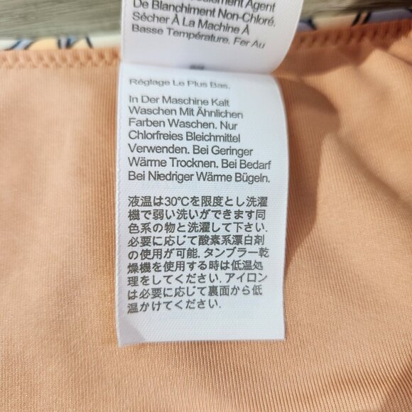 J. Crew Curved-waist Cheeky Bikini Bottom Kaleidoscope New W Tags Women's Size M - Picture 12 of 16